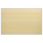 Goldenrode en White Stripes Pattern Stof (Yard (91,4 cm))