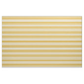 Goldenrode en White Stripes Pattern Stof (Fat Quarter)