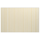 Goldenrode en wit gekleurd Striped/Lined Pattern Stof (Yard (91,4 cm))