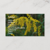 Goldenrode Natuur Fotografie Visitekaartje (Voorkant)