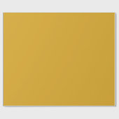 Goldenrode Solid Color Cadeaupapier (Vlak)