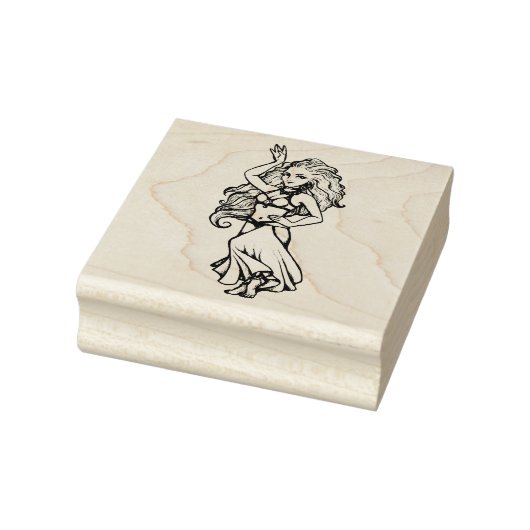 Goldens Belly Dancer                               Rubberstempel (Stempel)