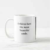 Goldens hebben de mooiste zielen koffiemok (Links)