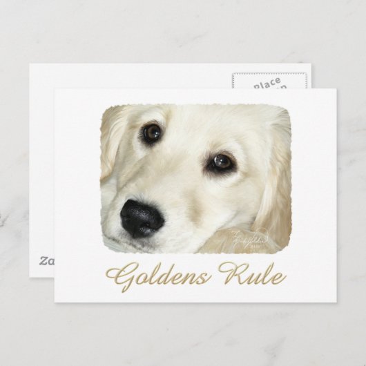 Goldens Rule Briefkaart (Voorkant / Achterkant)