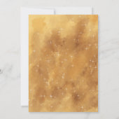 GoldenSanta Claus Waterverf Kaart (Achterkant)