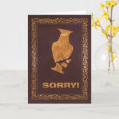 GoldenVase Sorry! Kaart (Gele Bloem)