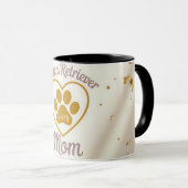 Golder Retriever Mom Custom Coffee Mug Mok (Voorkant rechts)