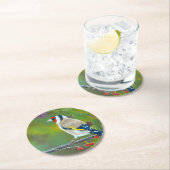 Goldern Finch Coaster Ronde Kartonnen Onderzetter (Insitu)