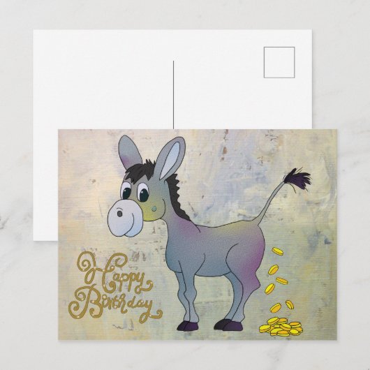 Goldesel Briefkaart (Voorkant / Achterkant)