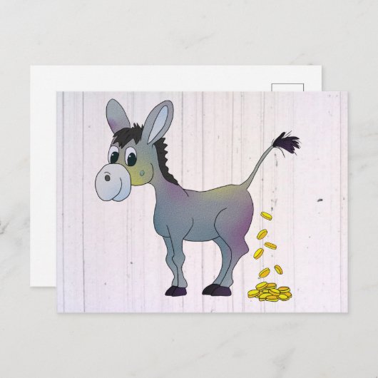 Goldesel Briefkaart (Voorkant / Achterkant)