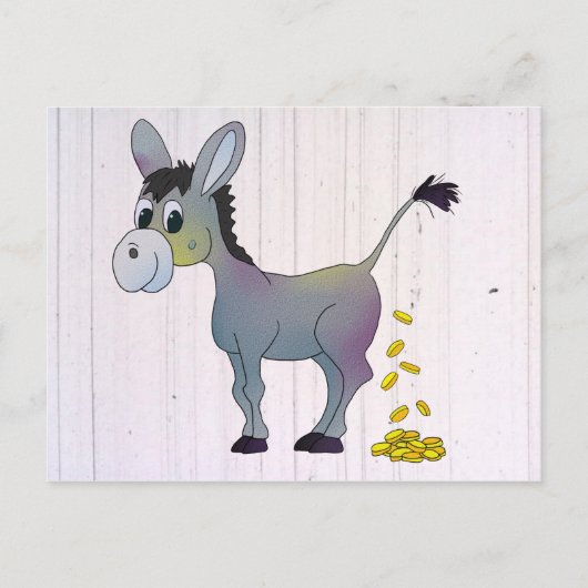 Goldesel Briefkaart (Voorkant)