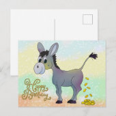 Goldesel Postkarte Briefkaart (Voorkant / Achterkant)