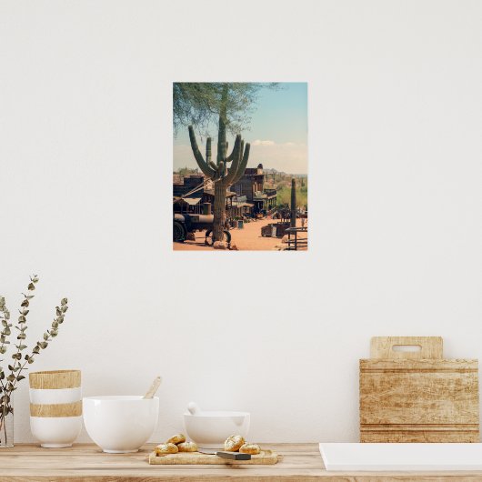 Goldfield Ghost Town Poster (Keuken)