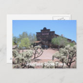 Goldfield Ghost Town Saloon Briefkaart (Voorkant / Achterkant)