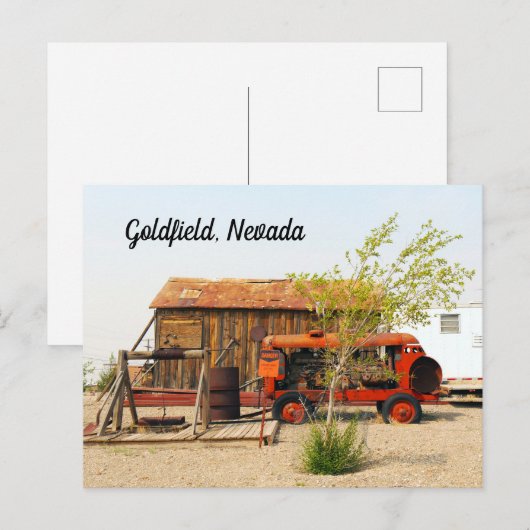 Goldfield, Nevada Briefkaart (Voorkant / Achterkant)
