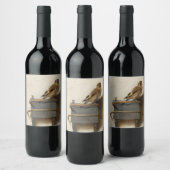 Goldfinch, 1654, van Carel Fabritius Wijn Etiket (Flessen)