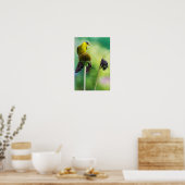 Goldfinch Atop of Cone Flower Poster (Keuken)
