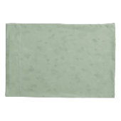 Goldfinch Birds and Flowers Green Kussensloop (Achterkant-Links)