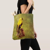Goldfinch Designer All-Over-Print Handbag Tote Bag (Dichtbij)