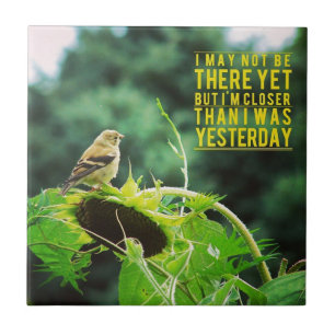 Goldfinch dichter dan ik gisteren positief was tegeltje