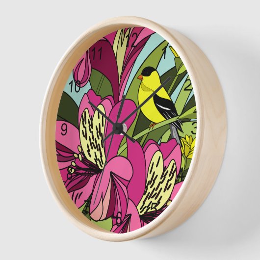 Goldfinch en Bloemen (Hoek)