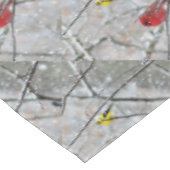 Goldfinch en kardinaal tafelkleed (Gekanteld)