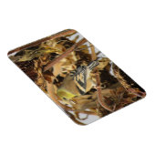 Goldfinch en zonnebloempitten Magnet Magneet (Rechterzijde)