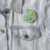 Goldfinch Grunge Ronde Button 5,7 Cm (In situ)