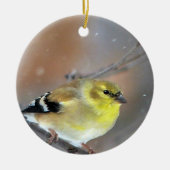 Goldfinch Keramisch Ornament (Voorkant)