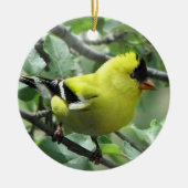 Goldfinch Keramisch Ornament (Voorkant)