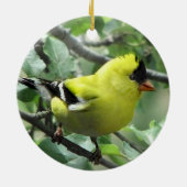 Goldfinch Keramisch Ornament (Achterkant)