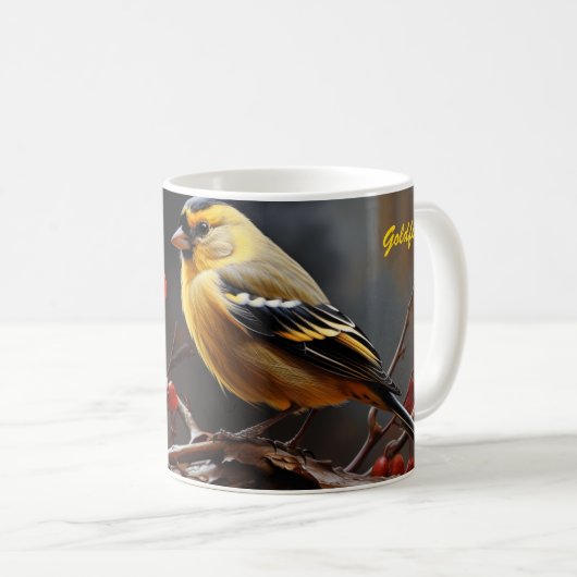 Goldfinch Koffiemok (Voorkant rechts)