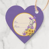 Goldfinch lente tuin bruiloft crème horizontaal bedankjes labels (Achterkant)