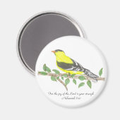 Goldfinch Magnet (Voorkant / Achterkant)