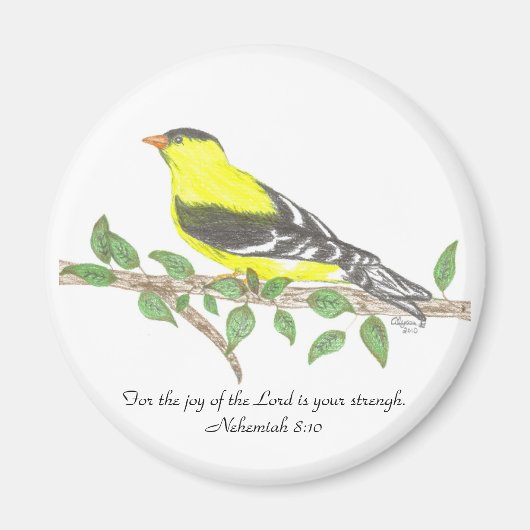 Goldfinch Magnet (Voorkant)