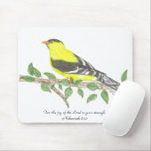 Goldfinch Mousepad Muismat (Met muis)