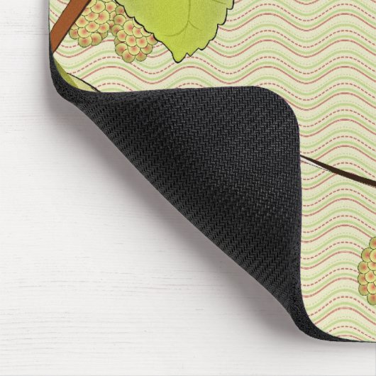 Goldfinch & Mulberry Mousepad Muismat (Hoek)