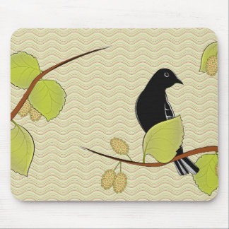 Goldfinch & Mulberry Mousepad Muismat