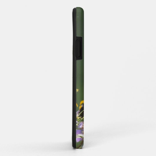 Goldfinch op een Harebell Flower Case-Mate iPhone Case (Achterkant/rechts)