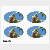 Goldfinch Ovale Sticker (Vel)