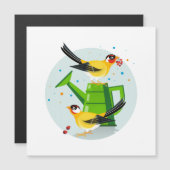 Goldfinch-paar met bramen (Voorkant / Achterkant)