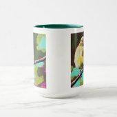 Goldfinch Painting - Gift for Bird Lovers Mok (Midden)