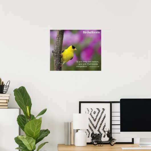 Goldfinch Poster (Thuiskantoor)