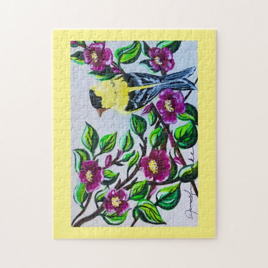 Goldfinch Puzzle Legpuzzel (Verticaal)