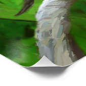 Goldfinch schilderen - Kute Original Dog Art Perfect Poster (Hoek)