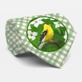 Goldfinch schilderen - Kute Original Dog Art Stropdas (Opgerold)