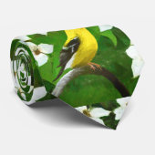 Goldfinch schilderen - Kute Original Dog Art Stropdas (Opgerold)