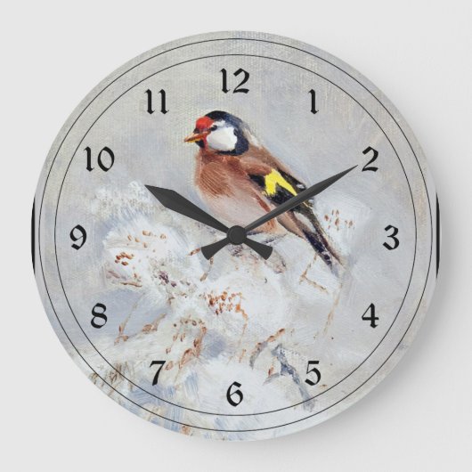 Goldfinch, schilderij van Georg Stoopendaal Grote Klok (Voorkant)