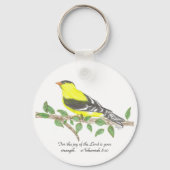 Goldfinch Sleutelhanger (Voorkant)