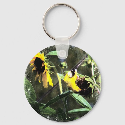 Goldfinch Sleutelhanger (Voorkant)